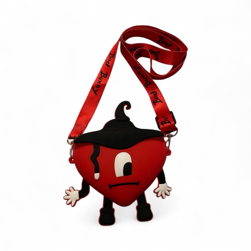 Bad Bunny Hottest Heart Merch Bag Purse